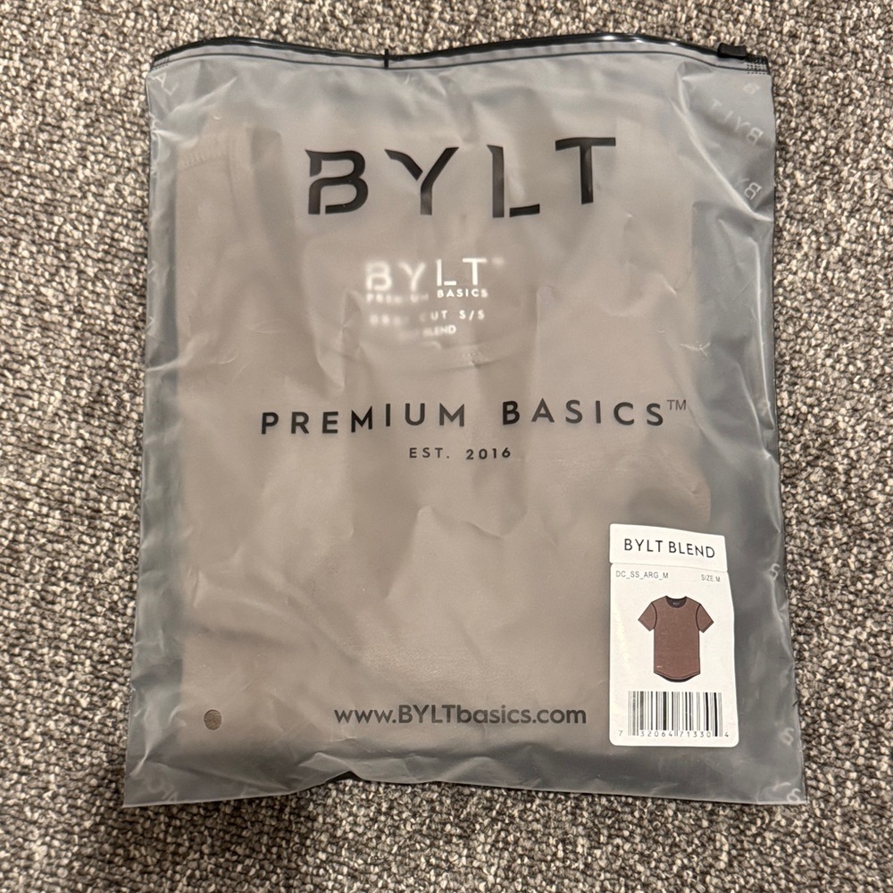 BYLT Basics Premium Short Sleeve Tee - Olive Green